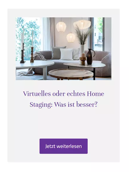 Virtuelles echtes Home Staging in 55116 Mainz